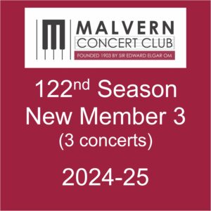 Membership 2024-25: New Member 3 concerts