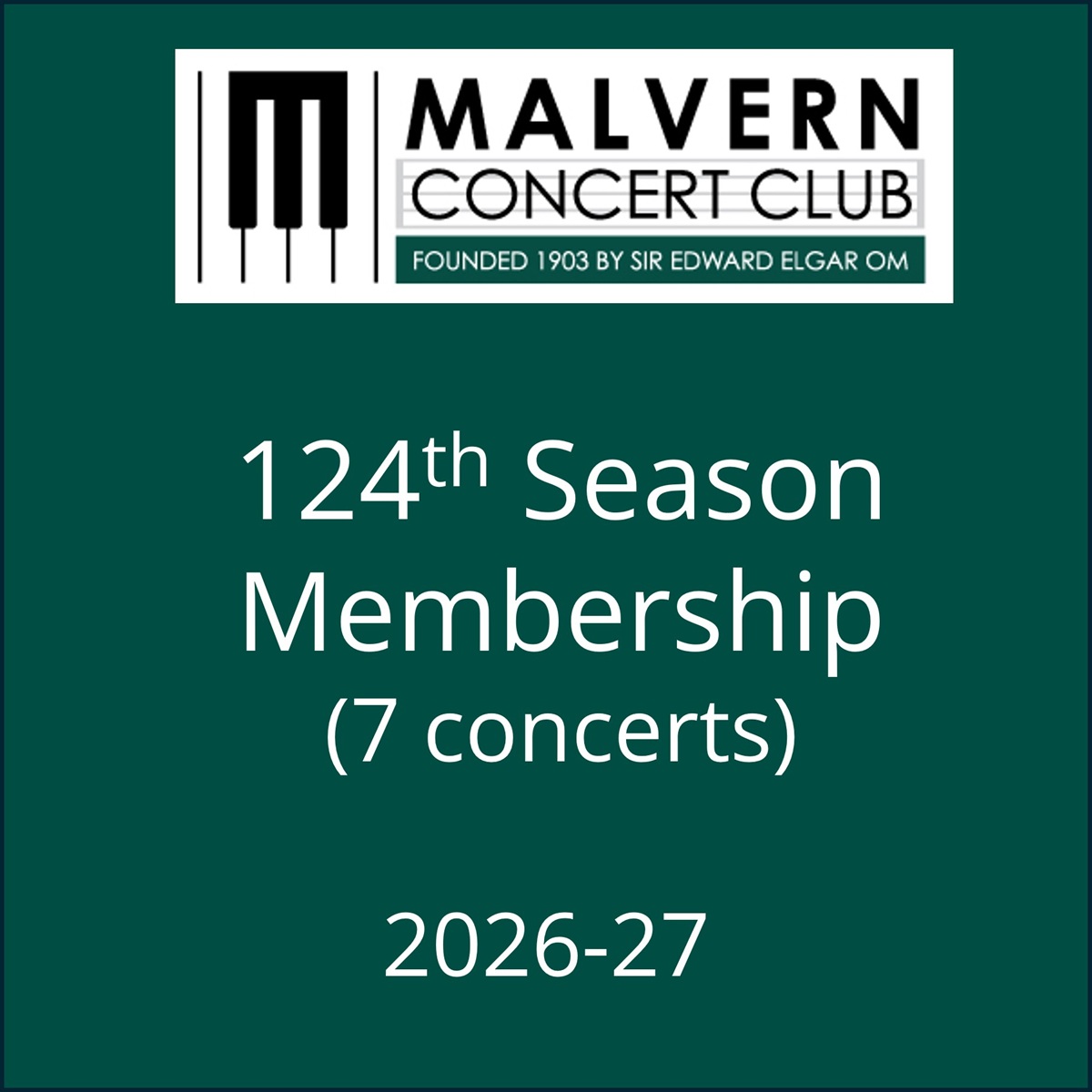 Membership 26-27 7 concert option