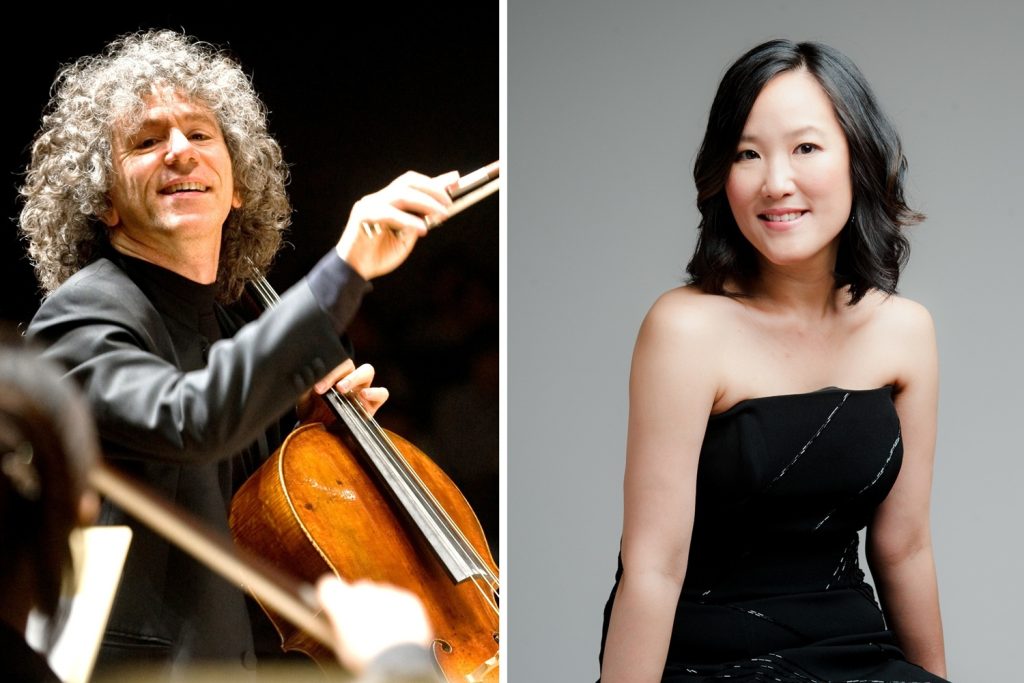 Steven Isserlis and Connie Shih