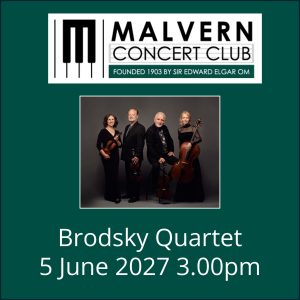 Protected: Members: Brodsky Quartet Saturday 5th June 2027 3.00pm